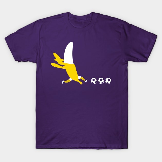 Banana Soccer T-Shirt by ForTheBoys